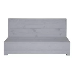 Tussenelement Hava 2-pers Grijs Steigerhout 132x75 Cm