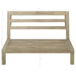 Palletonderstel Trevor 77 X 120 X 95 Cm -Buitentuin 41 2631