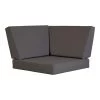 Kussenset Hoek Taupe 2 Rug- En 1 Zit Kussen -Buitentuin 41 2693
