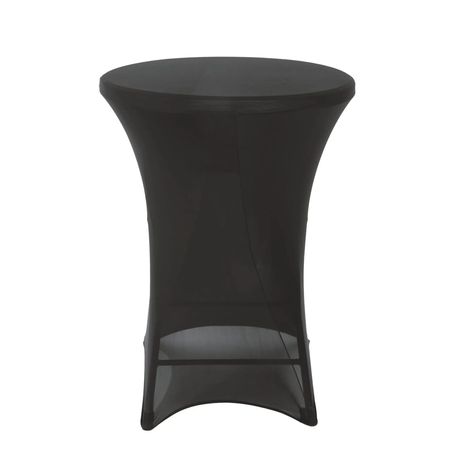 Hoes Statafel Zwart 110 Cm - Ø85 Cm 3 Hoes Statafel Zwart 110 Cm - Ø85 Cm