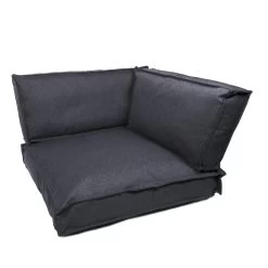 Hoekset Palletkussen Urban Zwart - Set Van 3