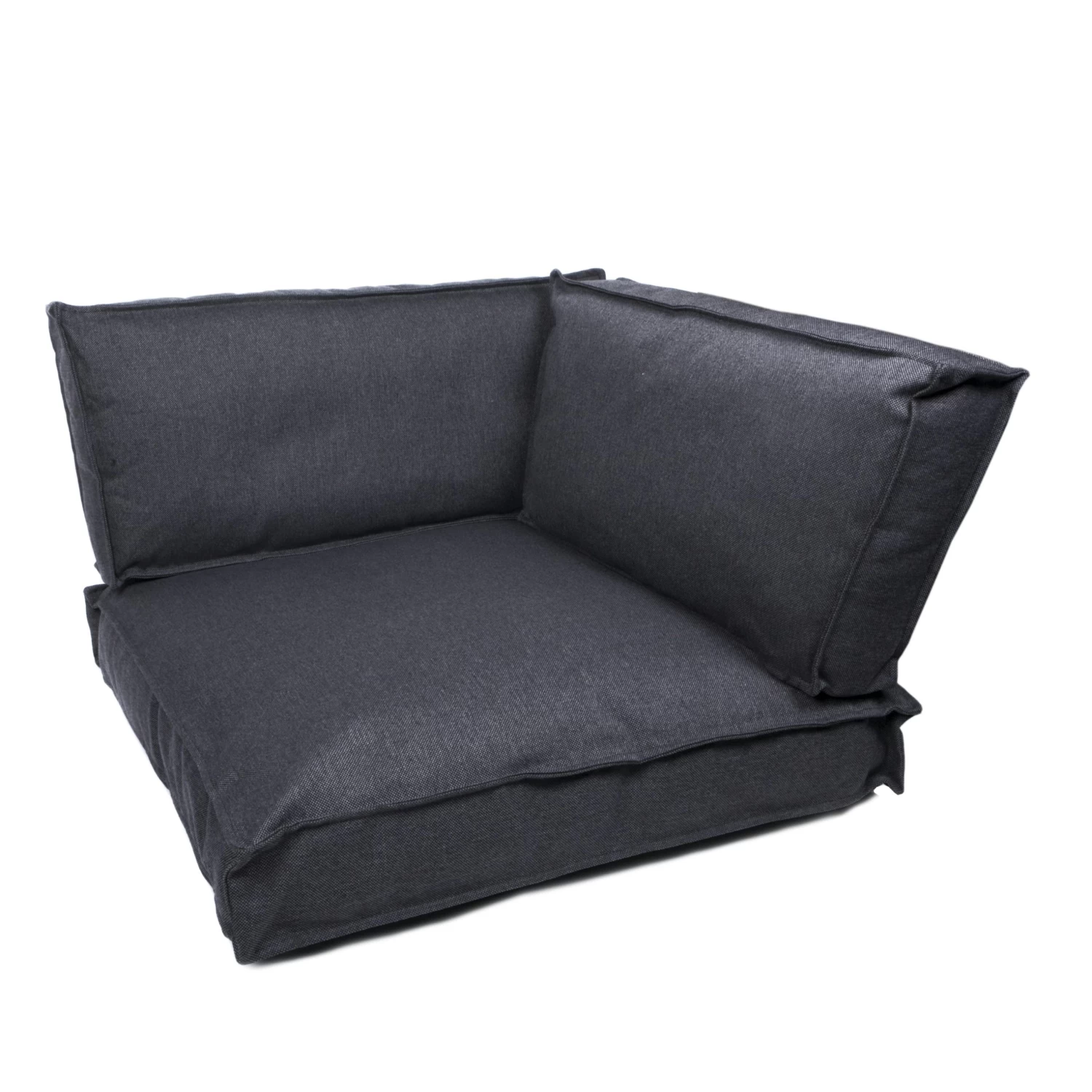 Hoekset Palletkussen Urban Zwart - Set Van 3 3 Hoekset Palletkussen Urban Zwart - Set Van 3