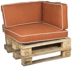 Hoekset Palletkussen Lexo Terra - Set Van 3