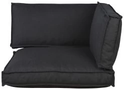 Hoekset Palletkussen Serdi Zwart - Set Van 3