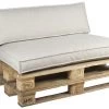 Palletkussen Set Serdi Zand 120x80 Cm -Buitentuin 41 2789