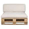 Palletkussen Set Livius Naturel 120x80 Cm -Buitentuin 41 2801