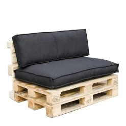 Palletkussen Set Urban Zwart 120x80 Cm 12 Palletkussen Set Urban Zwart 120x80 Cm -Buitentuin 41 2808