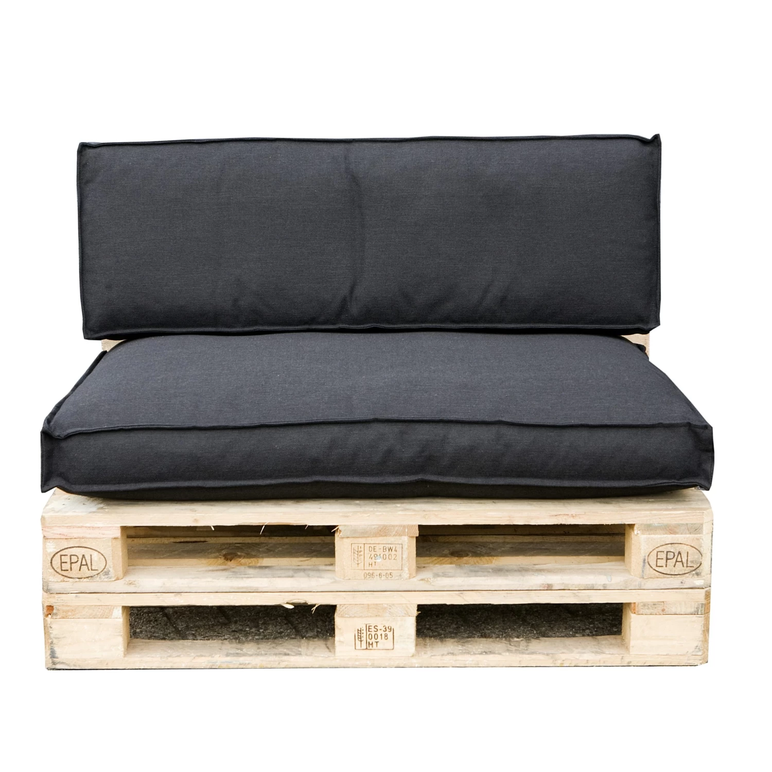 Palletkussen Set Urban Zwart 120x80 Cm 7 Palletkussen Set Urban Zwart 120x80 Cm - Afbeelding 5