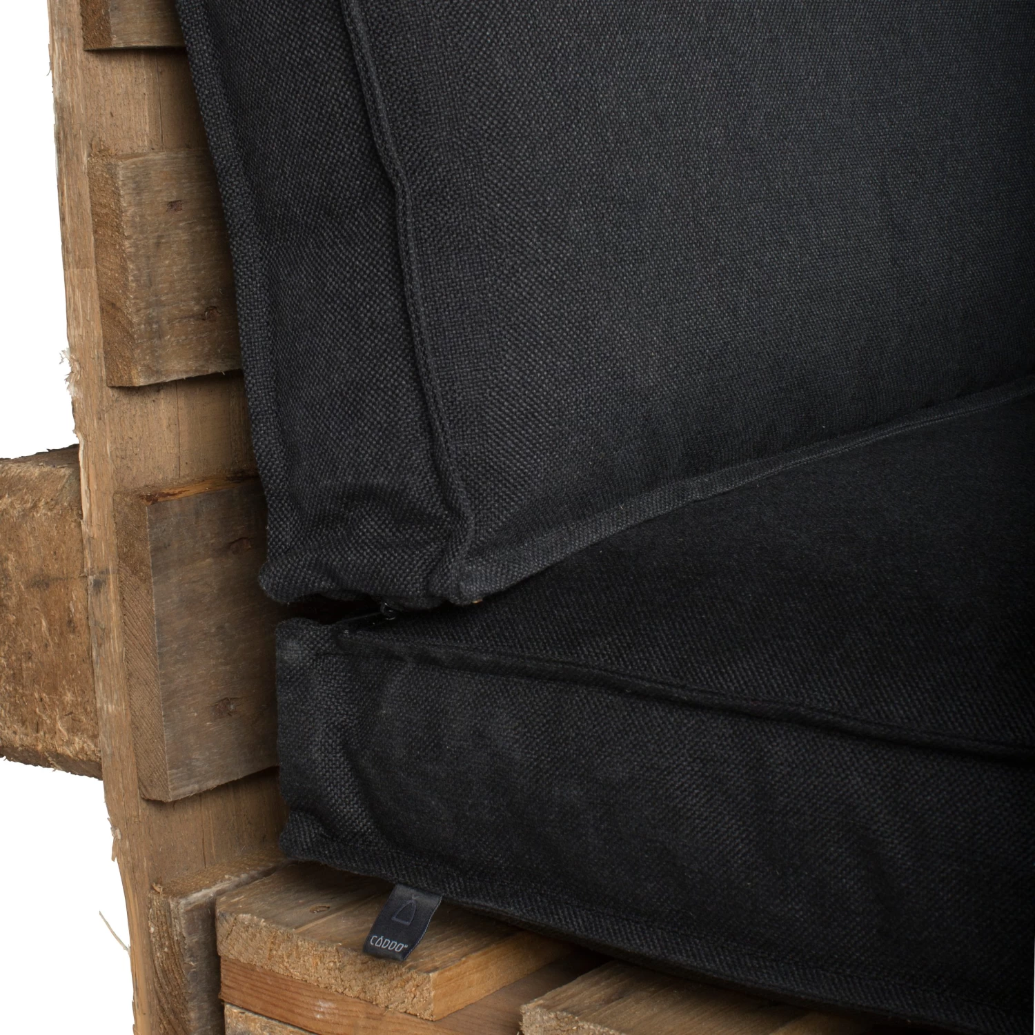 Palletkussen Set Serdi Zwart 120x80 Cm 5 Palletkussen Set Serdi Zwart 120x80 Cm - Afbeelding 3