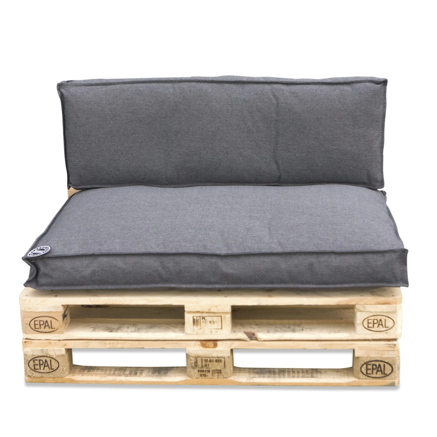 Palletkussen Set Urban Grijs 120x80 Cm 3 Palletkussen Set Urban Grijs 120x80 Cm