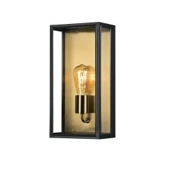 Konstsmide Buitenlamp Carpi Messing/zwart 20x40cm