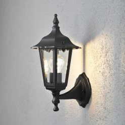 Konstsmide Buitenlamp Firenze Zwart Up 36cm