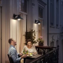 Philips Buitenlamp Cormorant zwart -Buitentuin 41 2984