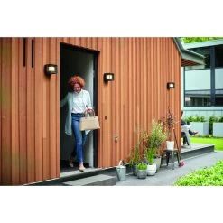 Philips Wandlamp Parterre Zwart -Buitentuin 41 3061