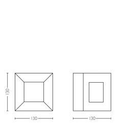 Philips Wandlamp Parterre Zwart -Buitentuin 41 3062