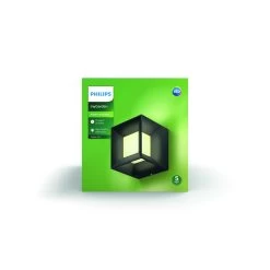 Philips Wandlamp Parterre Zwart -Buitentuin 41 3064