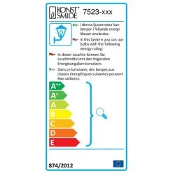 Konstsmide Buitenlamp Trieste Gegalvaniseerd -Buitentuin 41 3181