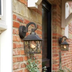 Philips Buitenlamp Cambridge Zwart/goud -Buitentuin 41 3243