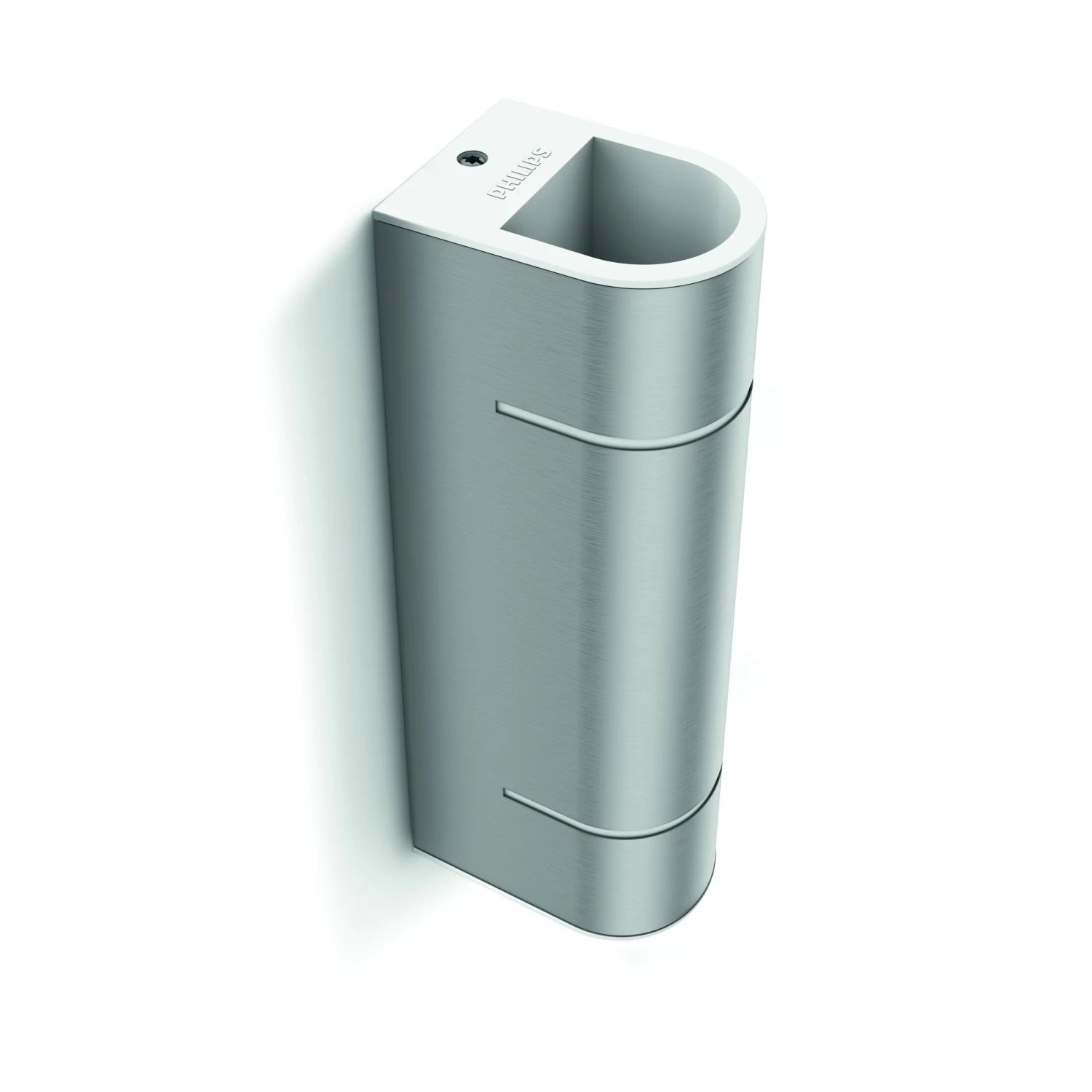 Philips Wandlamp Sunset Met Geïntegreerde LED 2x1W 200 Lumen Inox 8 Philips Wandlamp Sunset Met Geïntegreerde LED 2x1W 200 Lumen Inox - Afbeelding 6