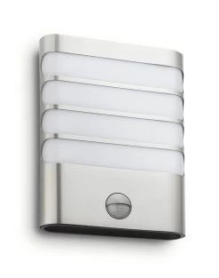 Philips Wandlamp Raccoon Rvs Met Bewegingssensor -Buitentuin 41 3261