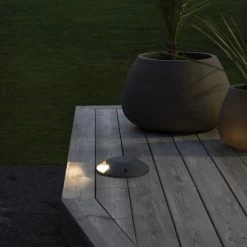 Konstsmide Grondspot 1-way Ø20cm -Buitentuin 41 3334