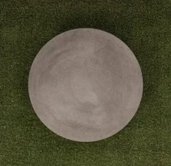 Staptegel Rond 30cm Zilver -Buitentuin 41 3452