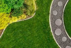 Staptegel Rond 30cm Antraciet -Buitentuin 41 3472