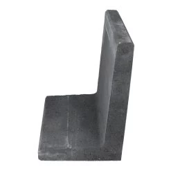 L-element Beton Antraciet 50x40x60 Cm -Buitentuin 41 3559