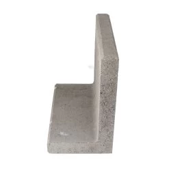 L-element Beton Grijs 50x30x50 Cm -Buitentuin 41 3566