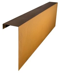 Overzetprofiel Corten Staal Voor Stapelblokken 150x45x15 Cm