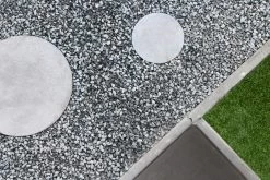 Staptegel Rond 30cm Grijs -Buitentuin 41 3604