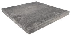 Terrastegel Cali 60x60x4 Cm Grijs Zwart -Buitentuin 41 3676