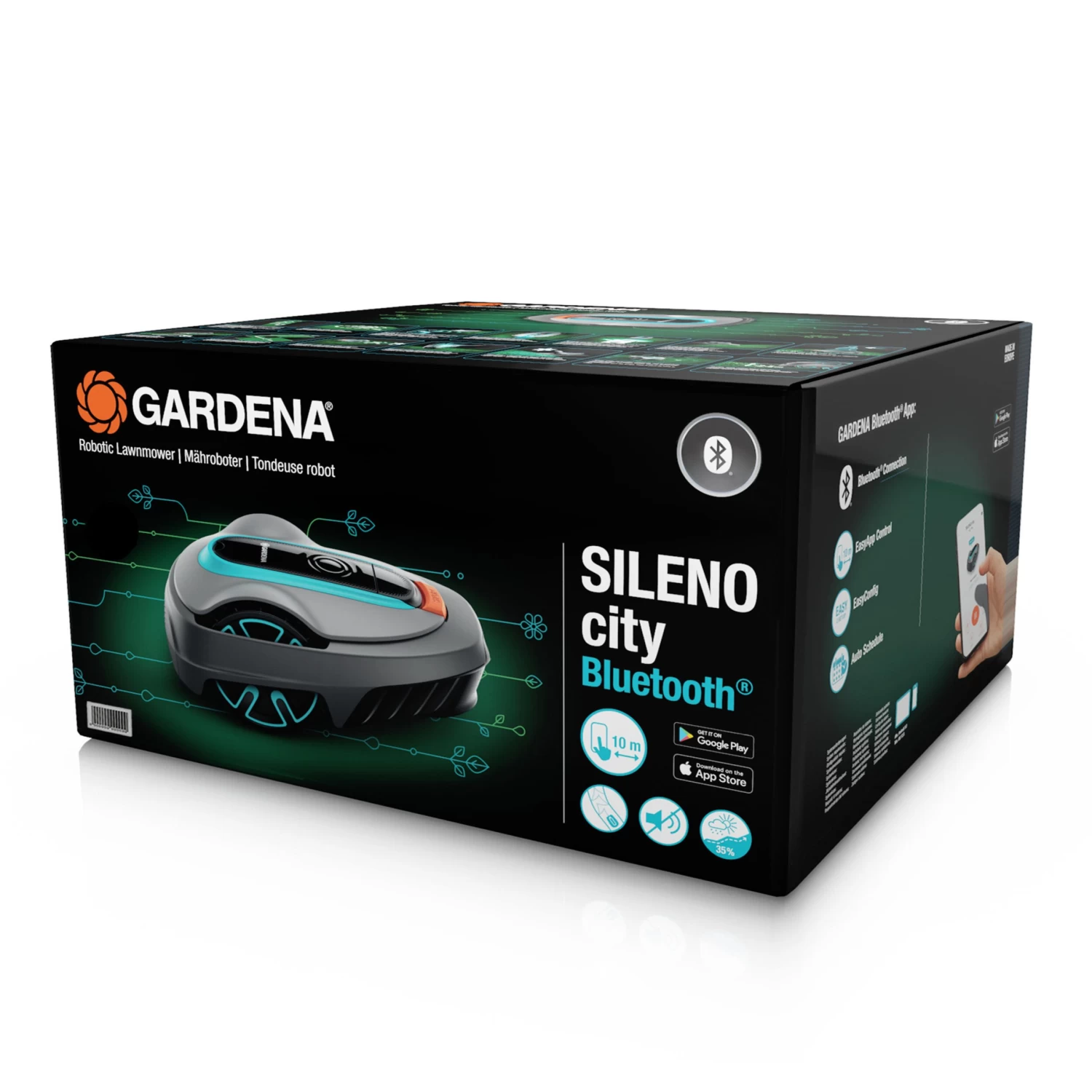 Gardena Robotmaaier Sileno City 250 m² - 17cm 6 Gardena Robotmaaier Sileno City 250 m² - 17cm - Afbeelding 4