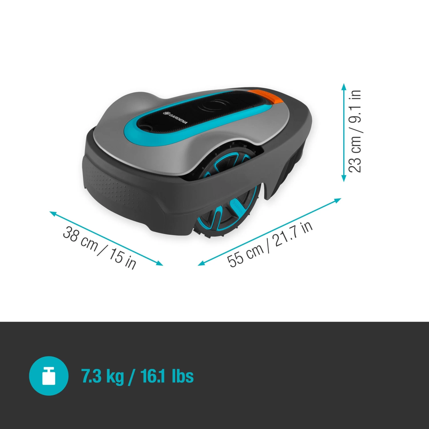 Gardena Robotmaaier Sileno City 250 m² - 17cm 7 Gardena Robotmaaier Sileno City 250 m² - 17cm - Afbeelding 5