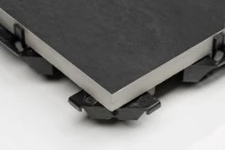 Ceramidrain Quartz Black 60x60x4 Cm -Buitentuin 41 3914