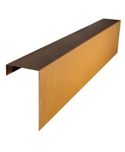 Overzetprofiel Corten Staal Voor Stapelblokken 150x30x15 Cm