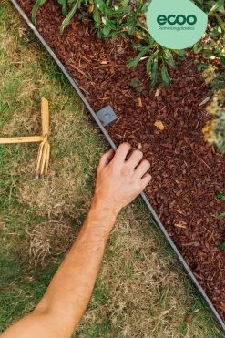 Talen Tools Ecolat Recht 2m X 14cm X 1cm Voor Afboording -Buitentuin 41 3975