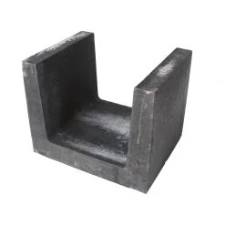 U-element Beton Antraciet 40x40x50 Cm -Buitentuin 41 3983