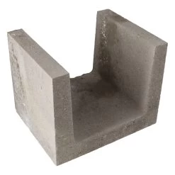 U-element Beton Grijs 40x40x50 Cm -Buitentuin 41 3990