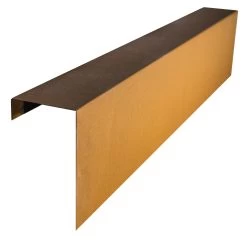 Overzetprofiel Corten Staal Voor Stapelblokken 150x30x12 Cm