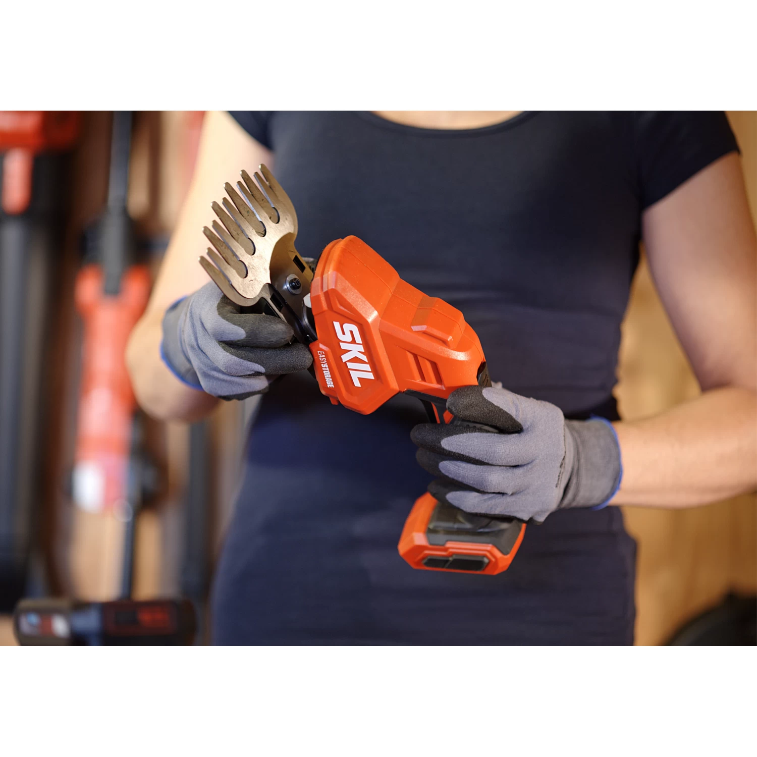 SKIL 20V Gras- En Struikschaar 0630CA (zonder Accu) 9 SKIL 20V Gras- En Struikschaar 0630CA (zonder Accu) - Afbeelding 7