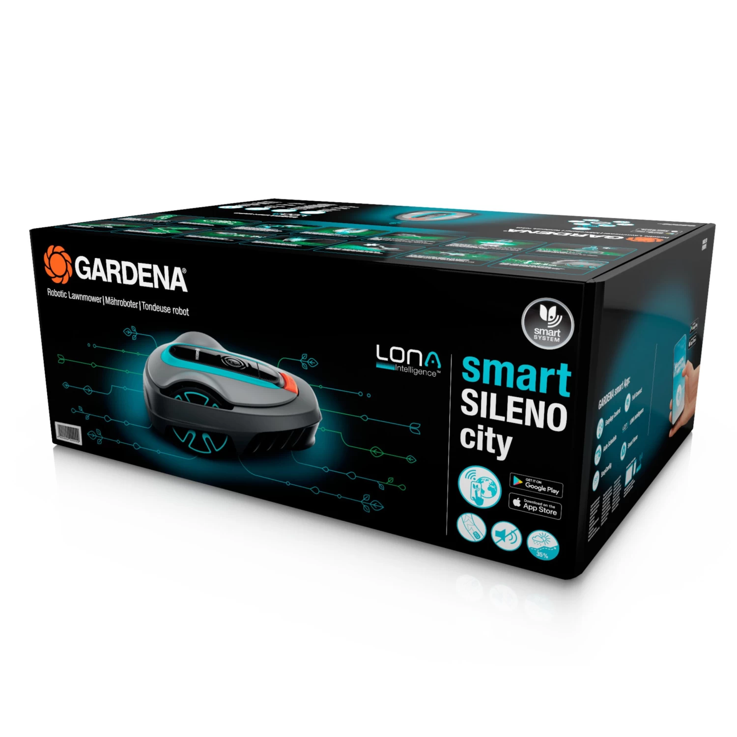 Gardena Robotmaaier Smart SILENO City 250 M² - 17cm 5 Gardena Robotmaaier Smart SILENO City 250 M² - 17cm - Afbeelding 3