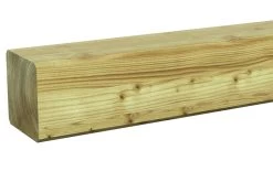 Tuinpaal Geïmpregneerd Ca. 8,8x8,8 Cm, Lengte Ca. 360 Cm -Buitentuin 41 700