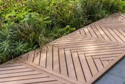 Vlondertegel Visgraat 100x100 Cm