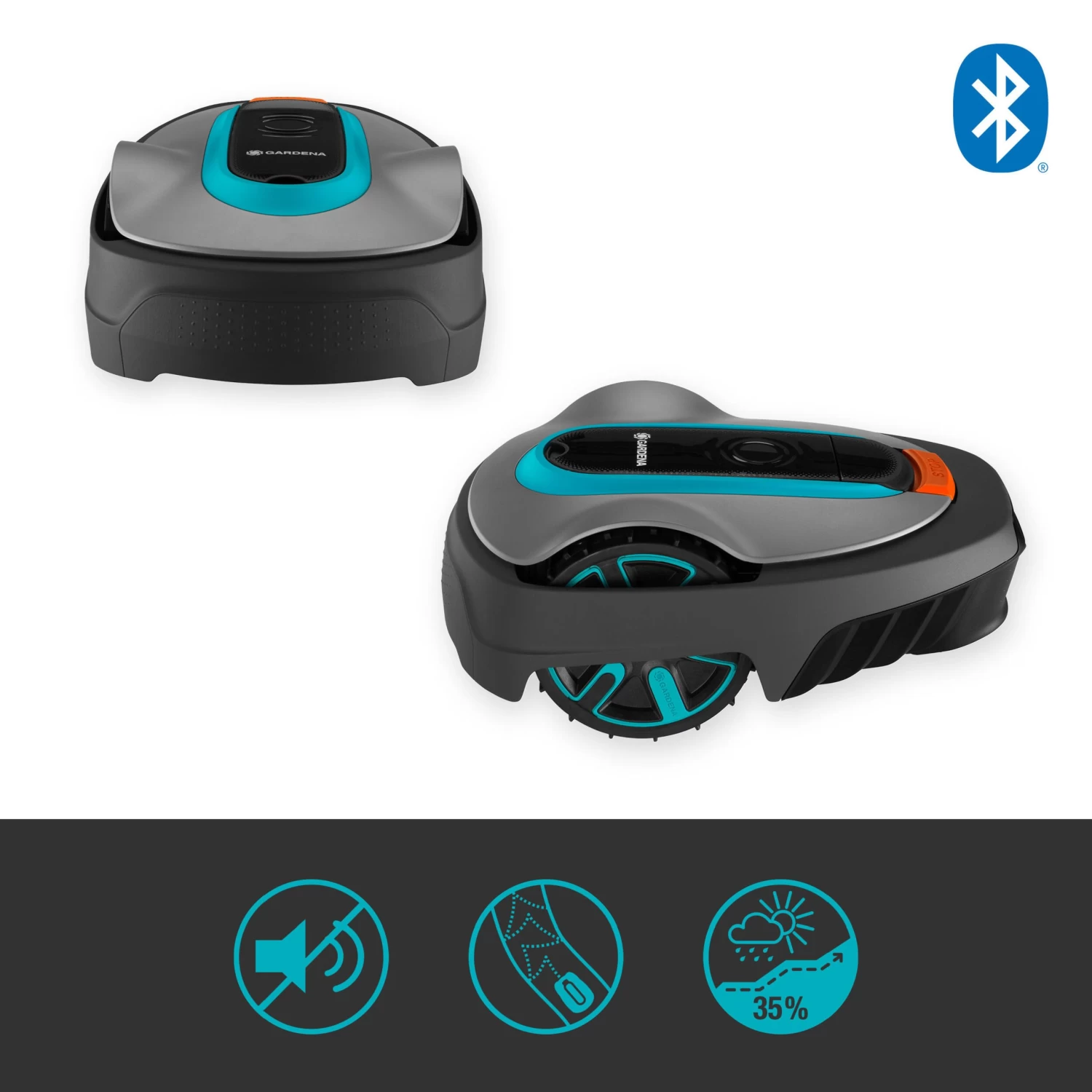 Gardena Robotmaaier Sileno City 600 M² - 17cm 8 Gardena Robotmaaier Sileno City 600 M² - 17cm - Afbeelding 6