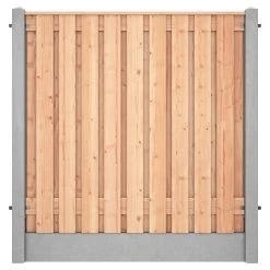 Houtbetonschutting Grijs Douglas Per Meter -Buitentuin 41 816