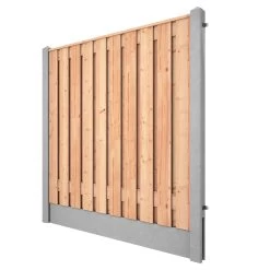 Houtbetonschutting Grijs Douglas Per Meter -Buitentuin 41 819