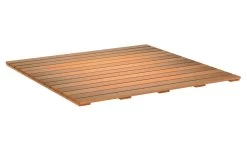 Vlondertegel Glad Hardhout Ca. 100x100 Cm