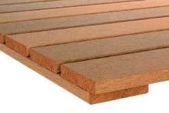 Vlondertegel Glad Hardhout Ca. 100x100 Cm -Buitentuin 41 845