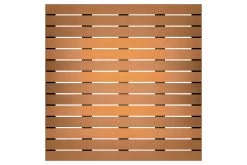 Vlondertegel Glad Hardhout Ca. 100x100 Cm -Buitentuin 41 848